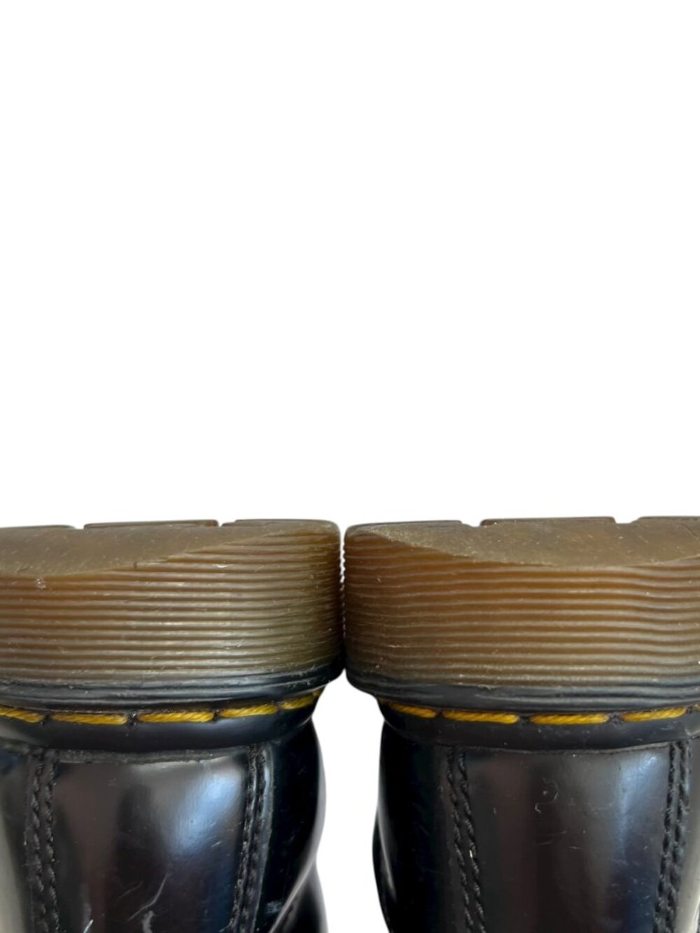 Dr Martens boots 1460 smooth black leather pink laces womens 6 combat docs - Picture 9 of 15